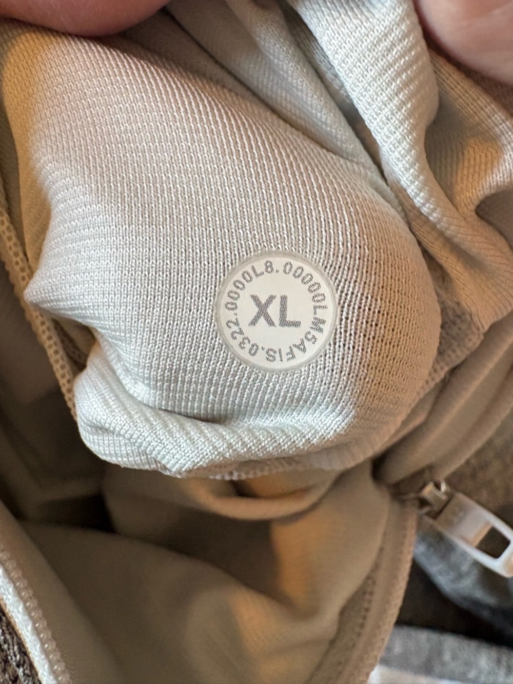Lululemon Engineered Warmth Merino Wool Jogger Vapor/Gull Grey/Black. Size XL. - Picture 7 of 15